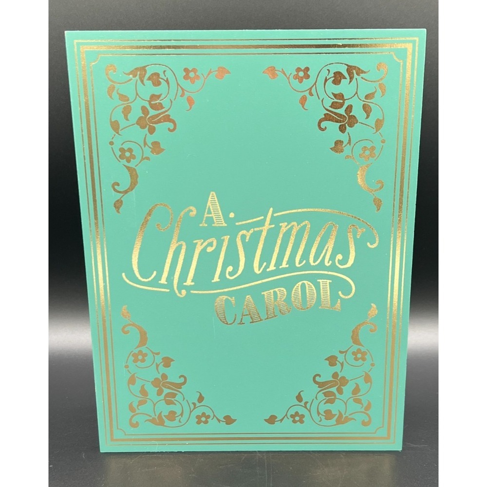 Target Bullseye ~ A Christmas Carol Book Shelf Storage Box Green ~ 2025 NEW